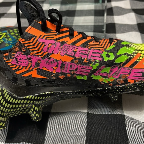 Adidas 3 Stripes Adizero 12.0 Mismatch Football Cleats Men\'s Size 12 Multicolor main image 5